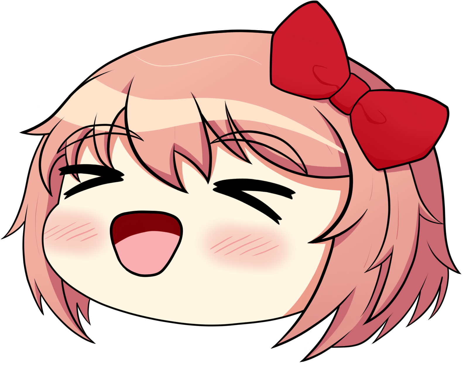 Oc Fanarta Happy Smol - Cartoon Clipart (1621x1275), Png Download