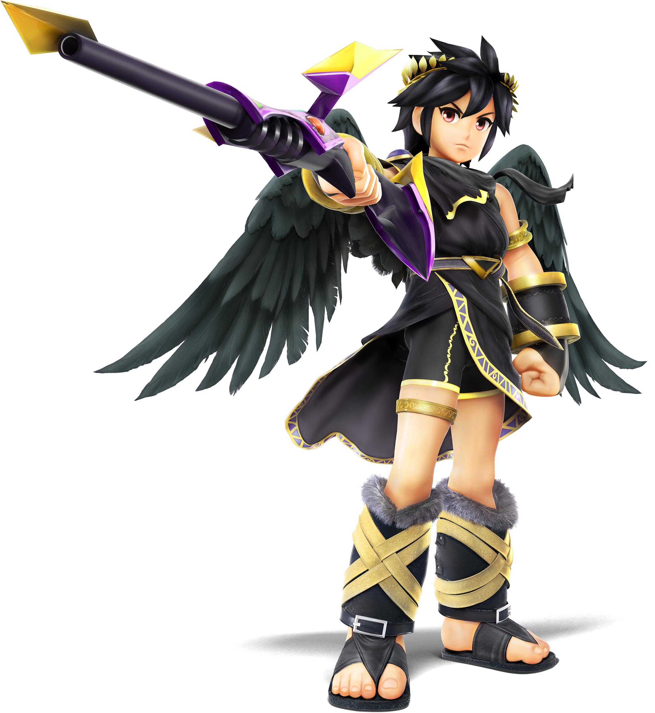 Chris' Oddly Specific Lists - Dark Pit Super Smash Bros Clipart (2560x2560), Png Down...