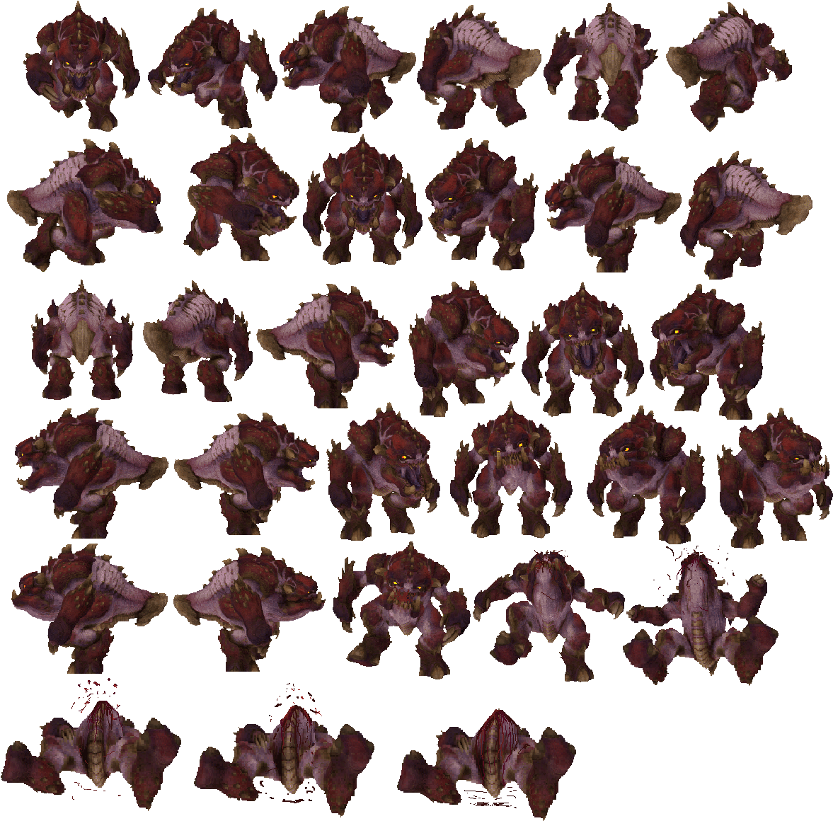 Blazing Dust's Sprites Collection - Bear Clipart (1200x1200), Png Download