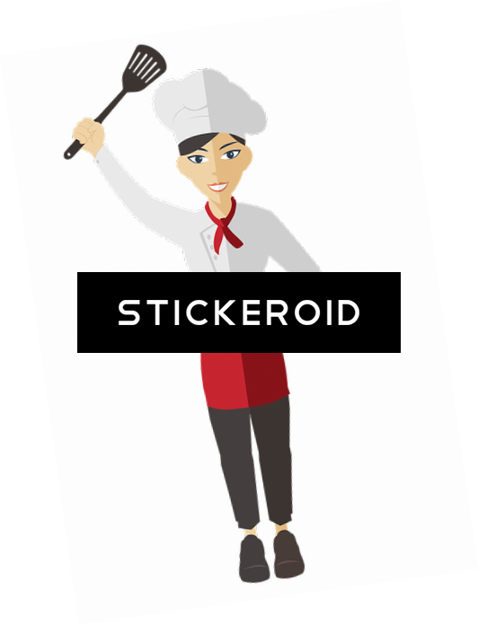 Chef Hat People - Cartoon Clipart (532x696), Png Download