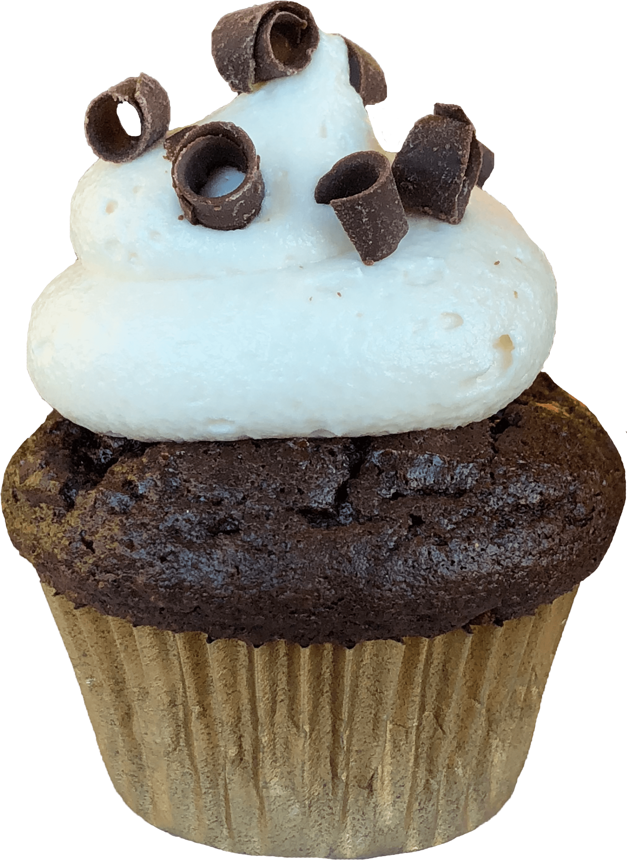 White Chocolate Chocolate - Cupcake Clipart (3024x3024), Png Download