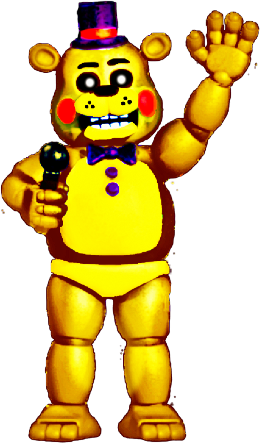 Toy Freddy , Png Download - Cartoon Clipart (901x1534), Png Download