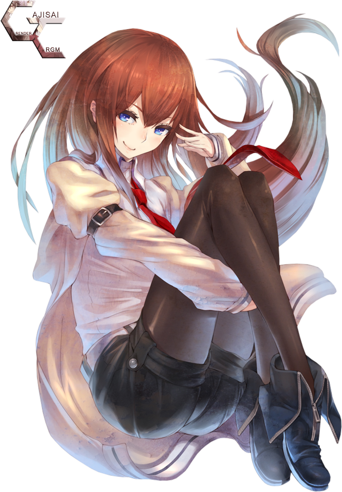 Kurisu Makise - Steins Gate Clipart (708x1000), Png Download