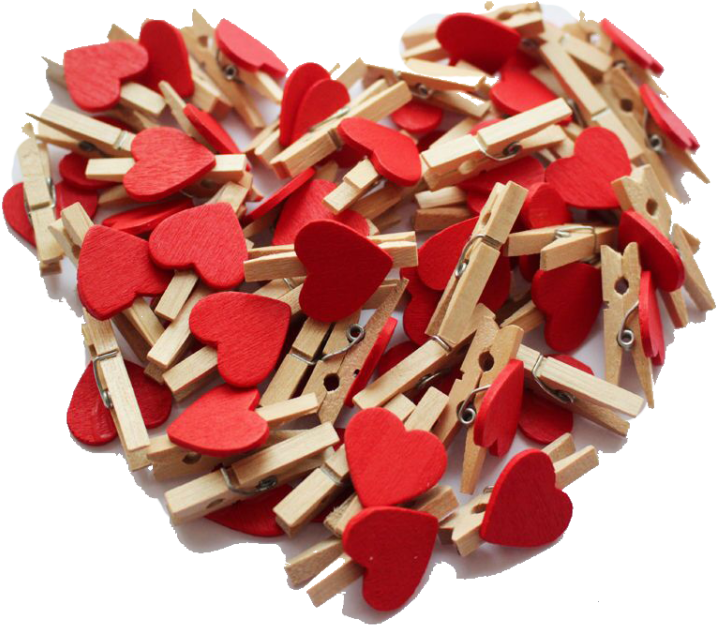 Photo Wall Hemp Rope Love Wooden Hemp Rope Photo Frame - Heart Clipart (750x750), Png Download