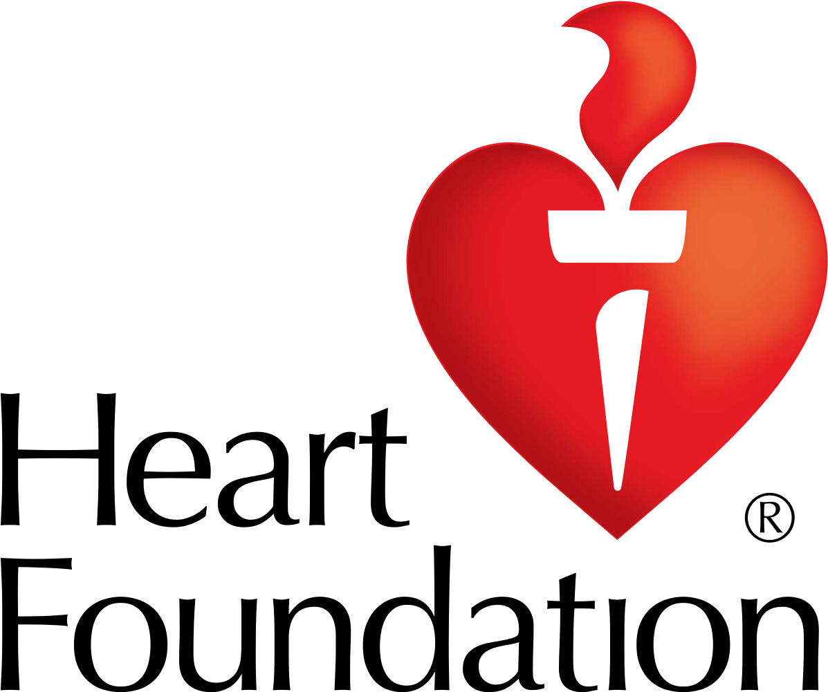 Charity - Heart Foundation Australia Clipart (1234x1024), Png Download
