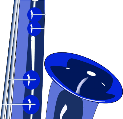 Saxophone Clipart Vector - Png Download (640x480), Png Download