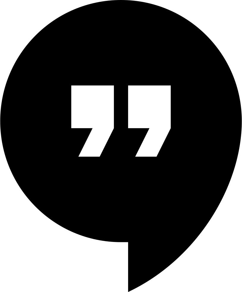 Png File Svg - Google Hangout Logo Png Clipart (814x980), Png Download