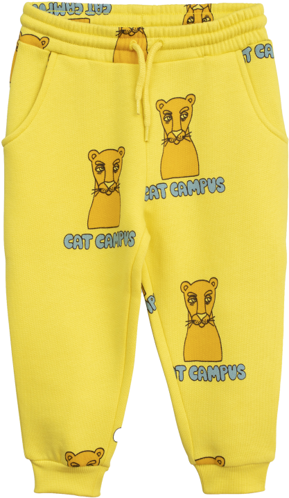 Mini Rodini Cat Campus Sweatpants - Mini Rodini Clipart (960x720), Png Download