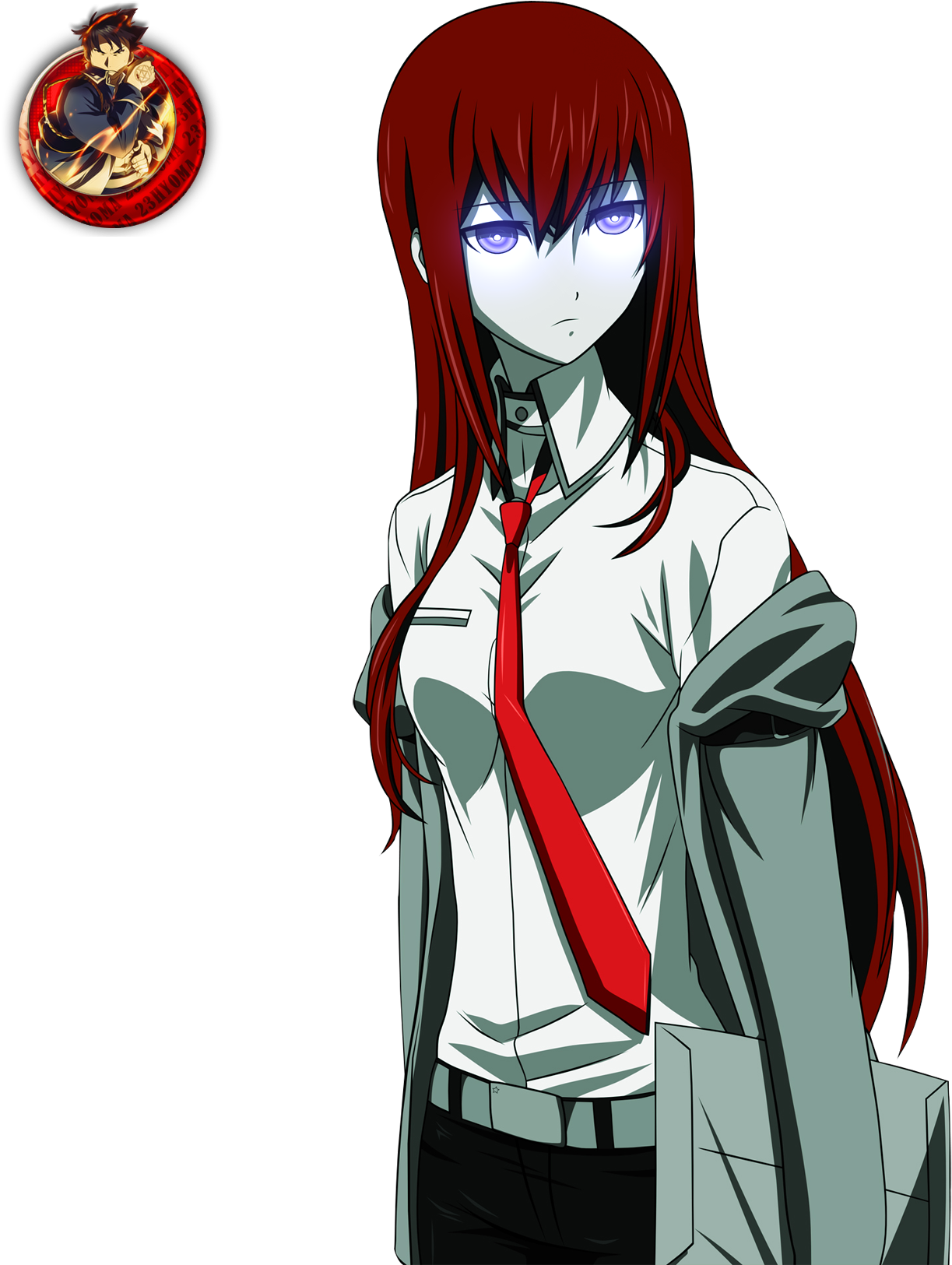 Makise Kurisu, Steins Clipart (1500x1900), Png Download