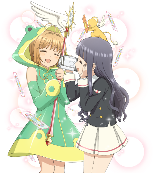Cardcaptor Sakura , Png Download - Cardcaptor Sakura Clear Card Uchi Clipart (527x594), Png Download