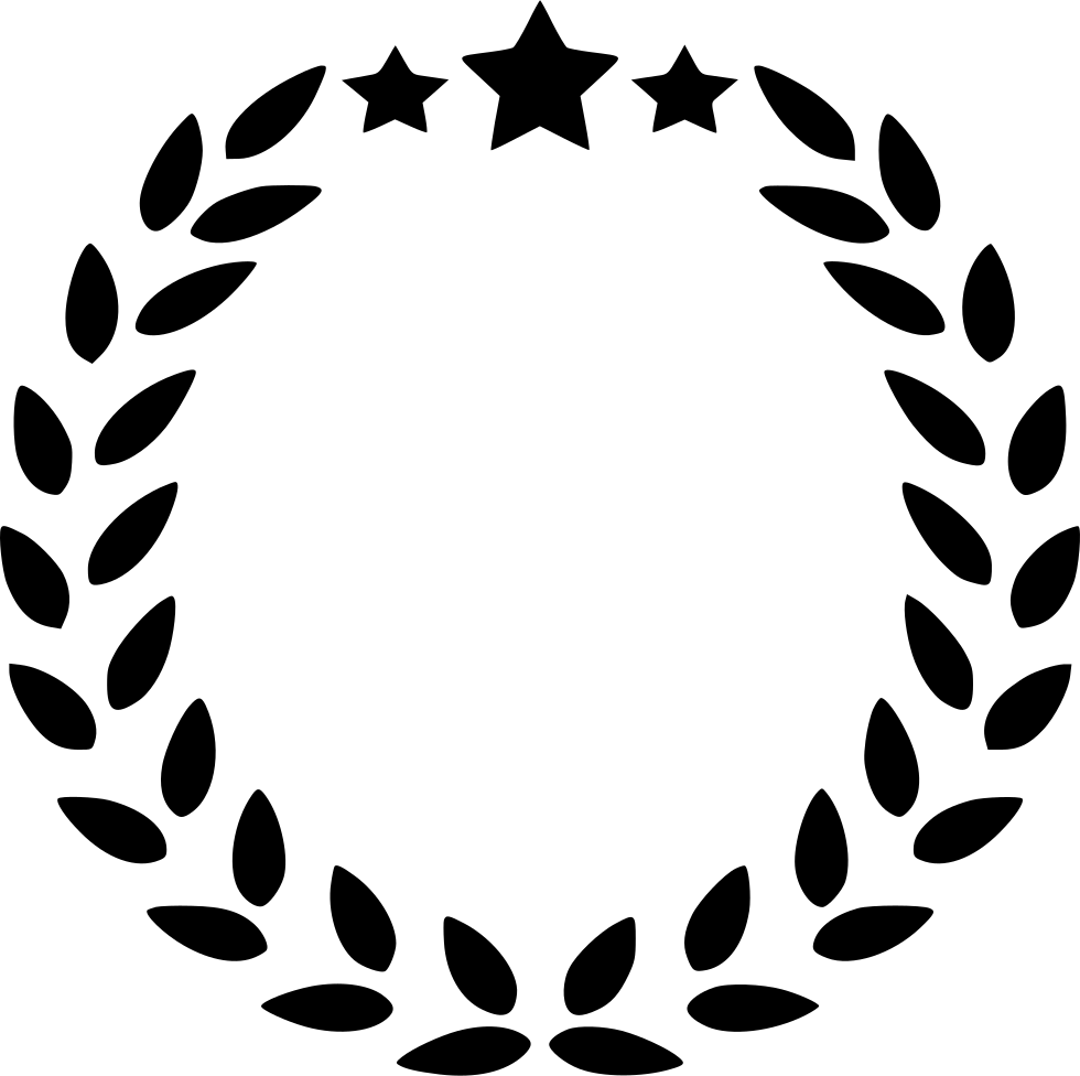 Medal Clipart Black And White - Png Download (980x976), Png Download