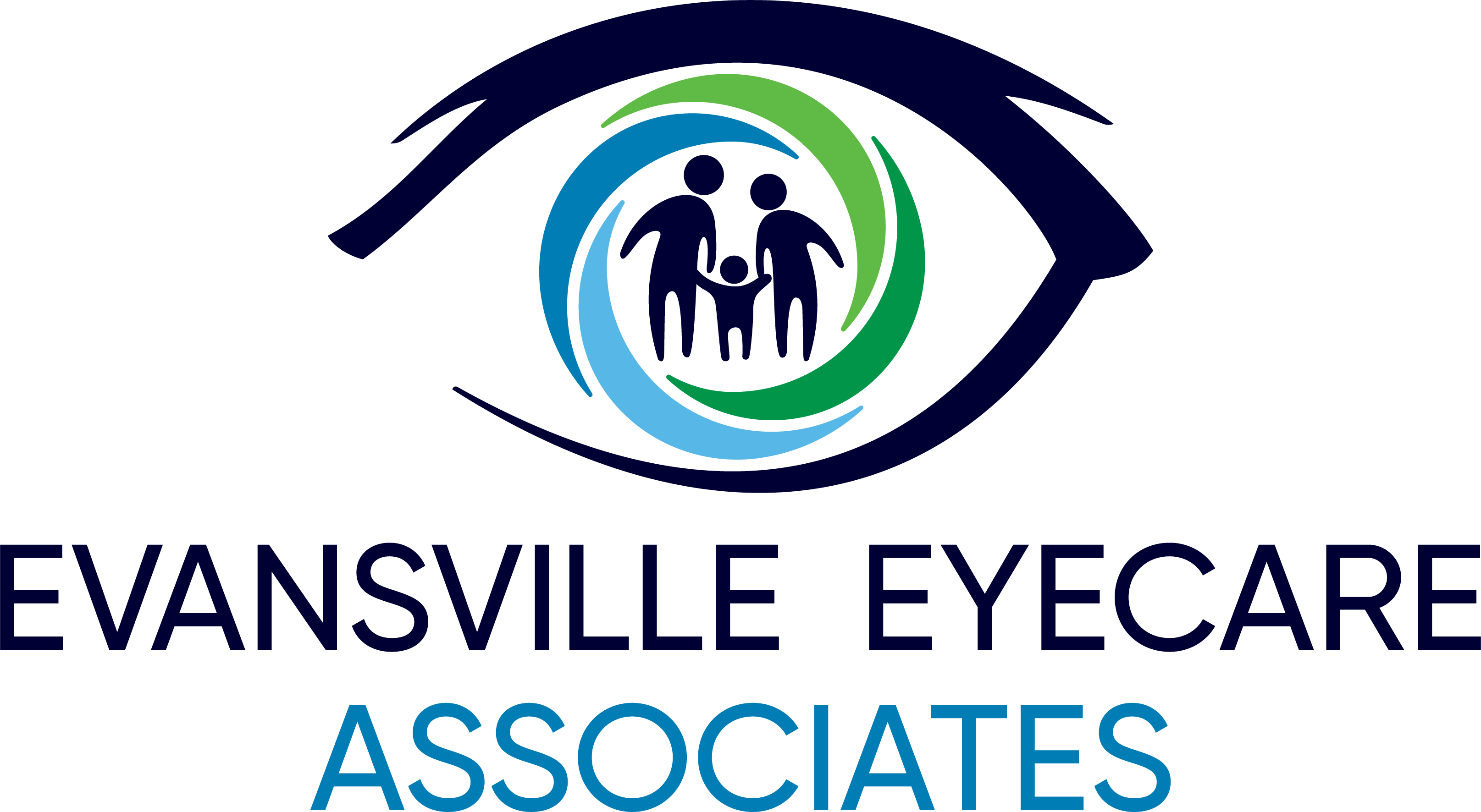 Optometrist In Evansville, In - Eye Care Logo Clipart (3230x1772), Png Download