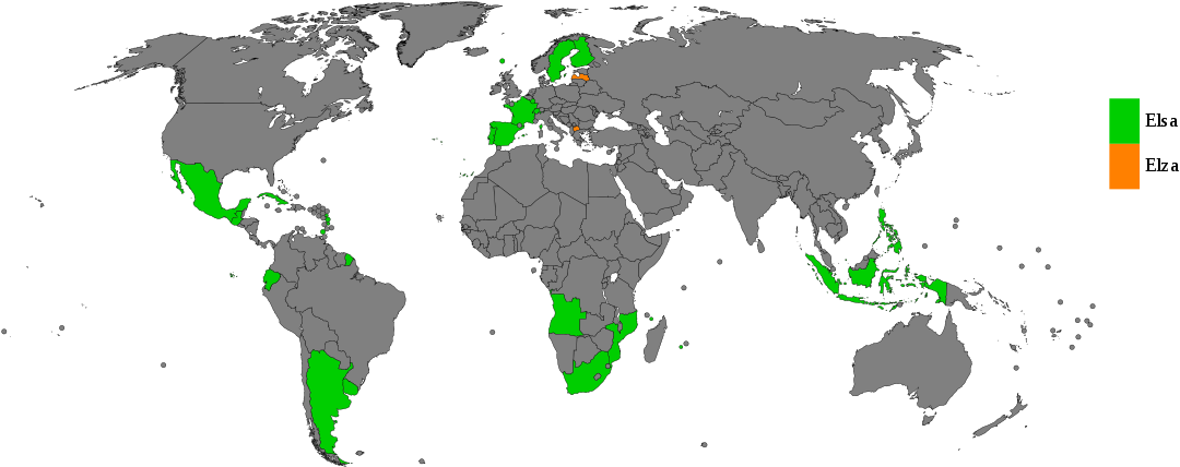 Elsa - Elsa Name Clipart (1200x563), Png Download