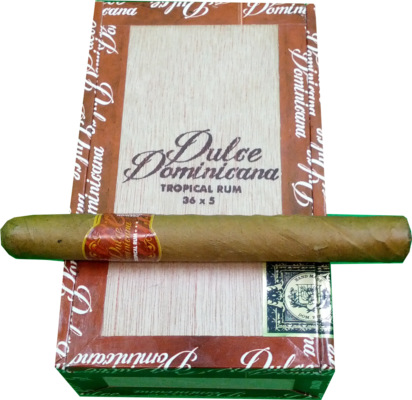 Dulce Dominicana Rum W/ Citrus Petite Corona Box - Sujuk Clipart (1533x1578), Png Download