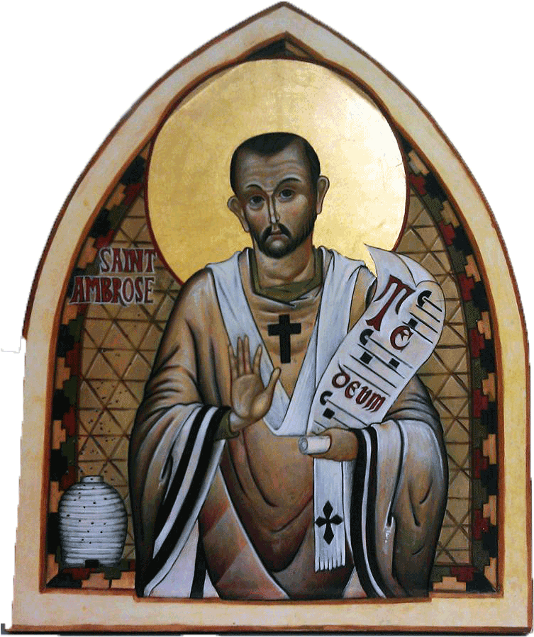 Kriminalgeschichte, - St Ambrose Clipart (763x960), Png Download