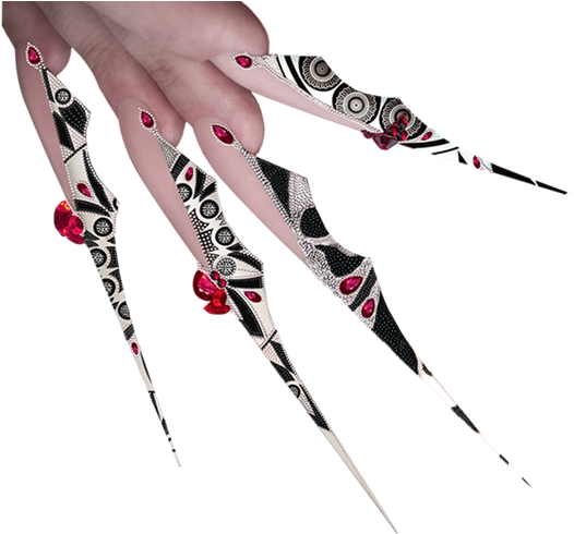 Nail Extreme Art - Kostka Bojana Clipart (550x589), Png Download