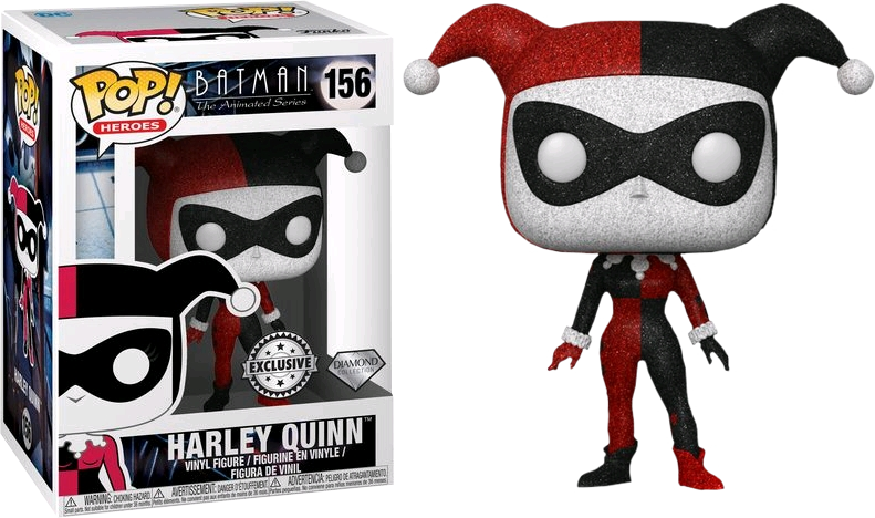 Harley Quinn Diamonds Png - Funko Pop Harley Quinn Diamond Clipart (791x468), Png Download