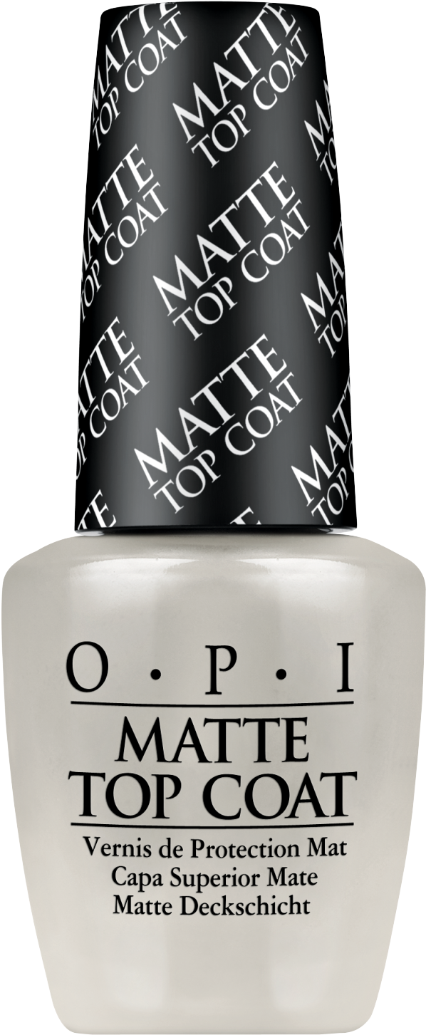 Transparent Nail Polish - Mat Top Coat Opi Clipart (1500x1500), Png Download