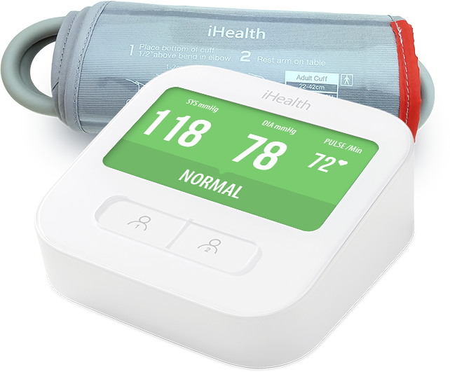 Ihealth Clear Is Designed To Make Measuring Blood Pressure - Ihealth Clear Clipart (642x531), Png Download