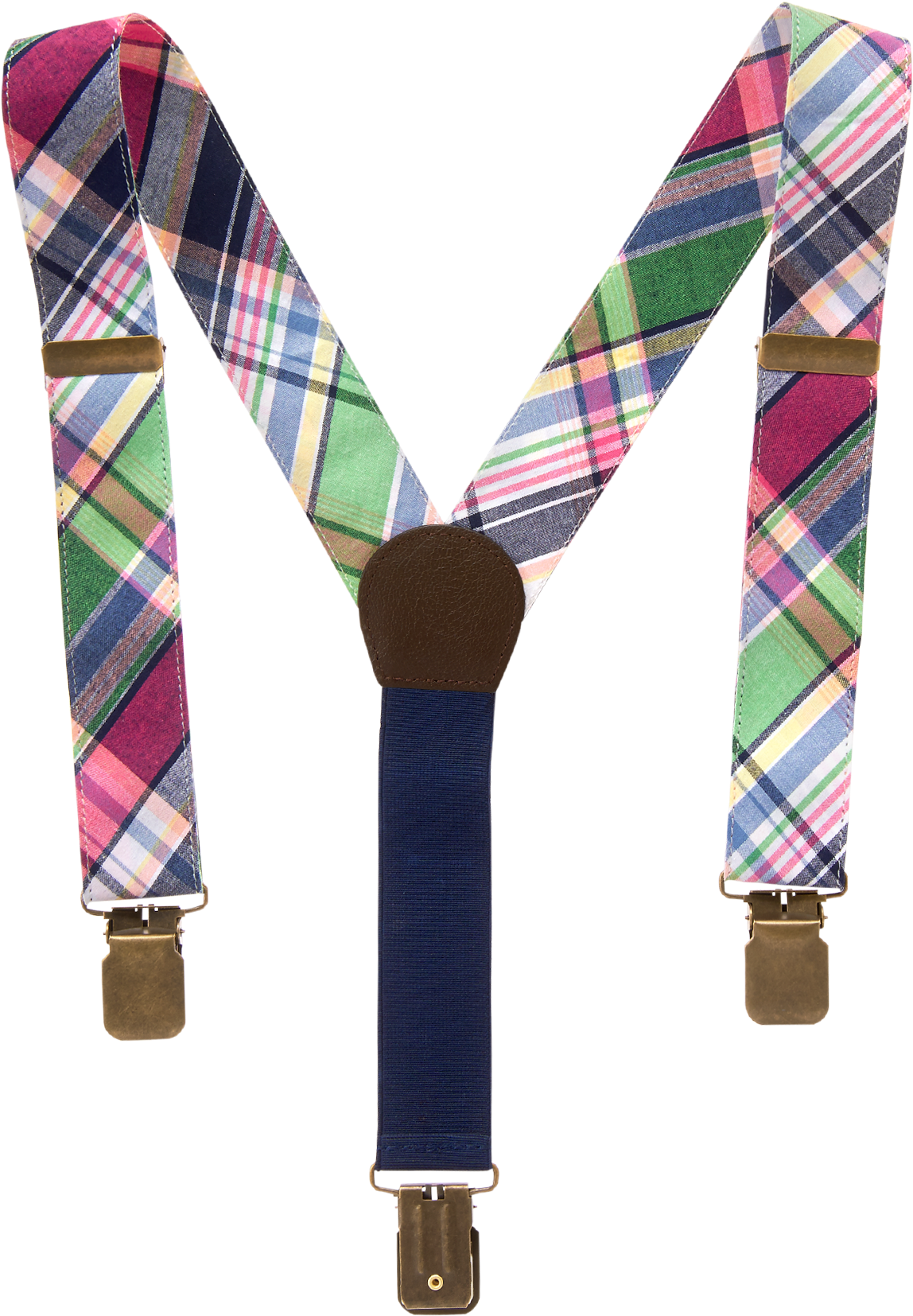 Plaid Suspenders - Plaid Clipart (1400x1780), Png Download