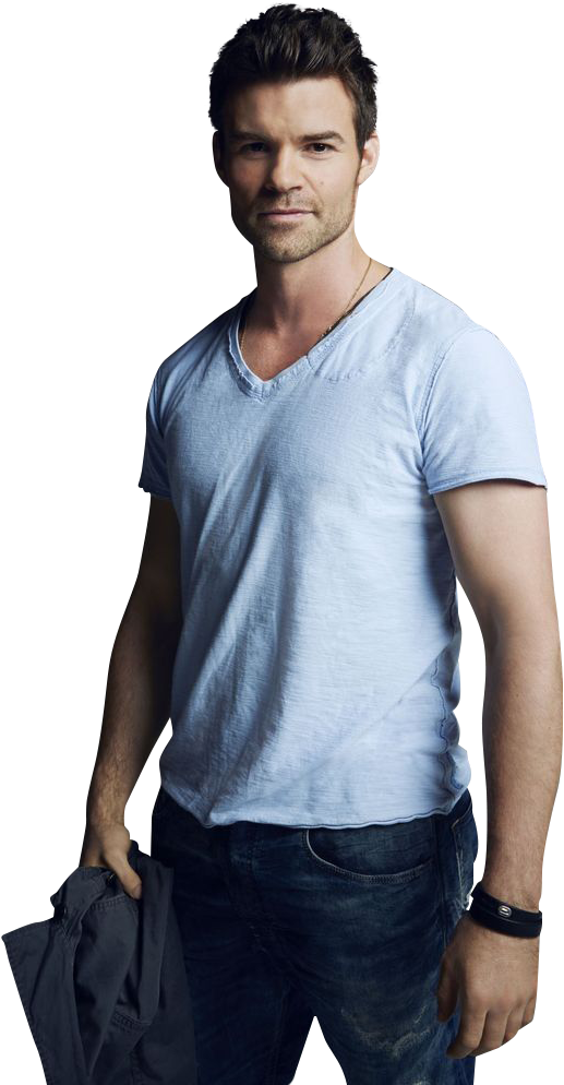 Daniel Gillies Transparent , Png Download - Homens The Originals Clipart (517x994), Png Download