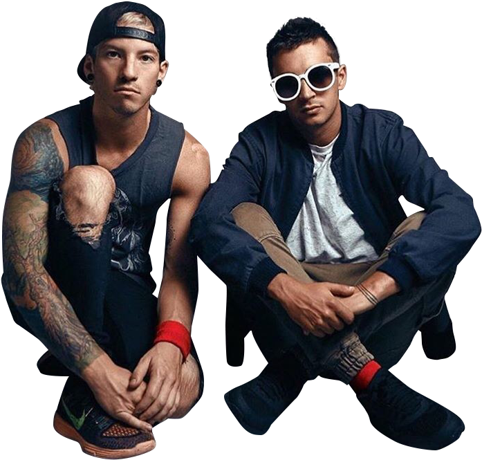 @the City Was On Fire Hi Already Made That One - Twenty One Pilots Blurryface Photoshoot Clipart (750x909), Png Download