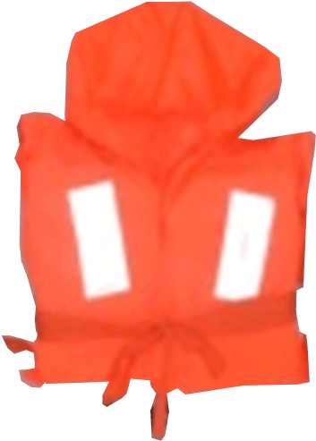 Folded Yoke Type Lifejacket - Lifejacket Clipart (900x900), Png Download