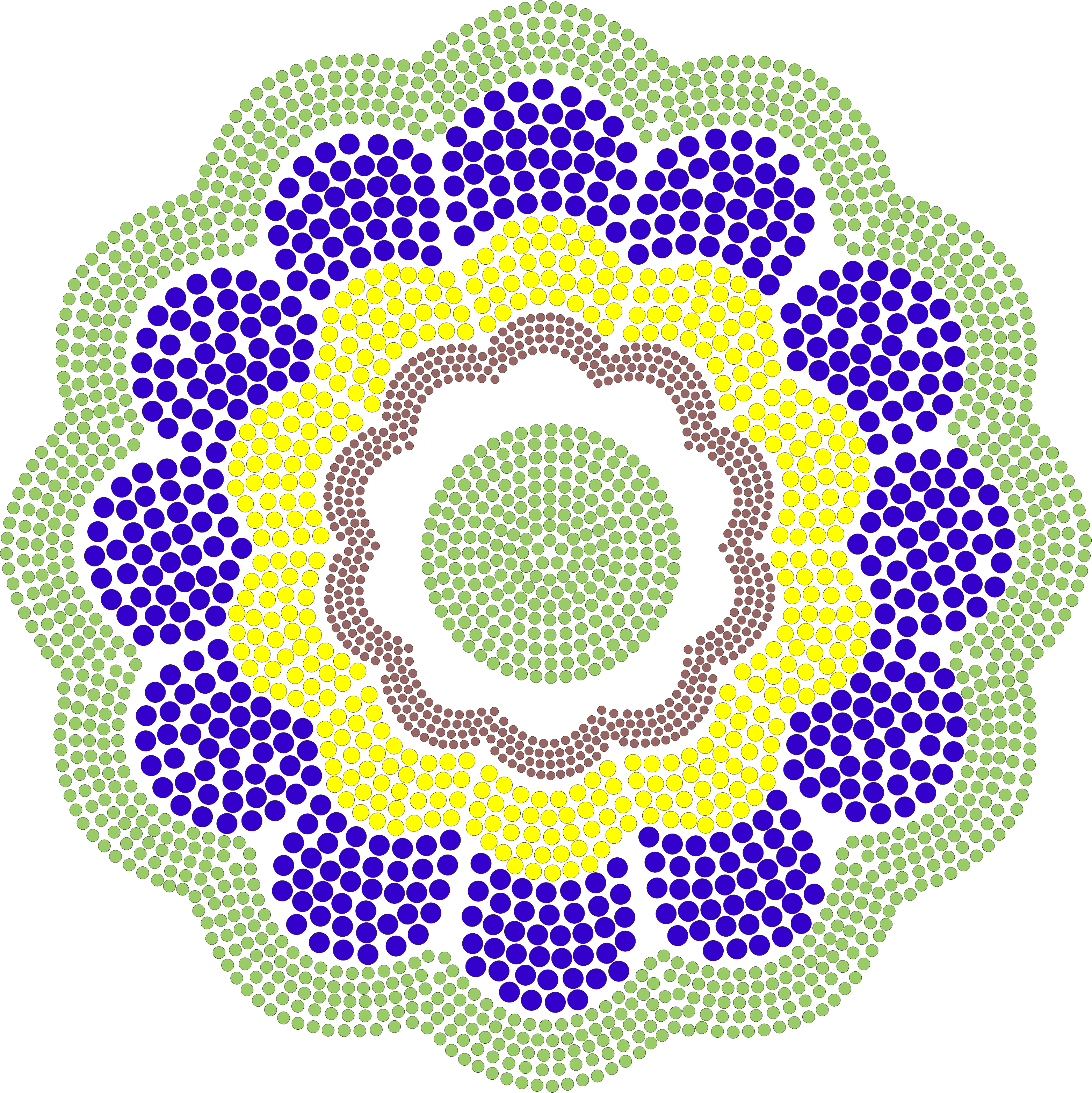 Flower - Chakra Clipart (3125x3126), Png Download