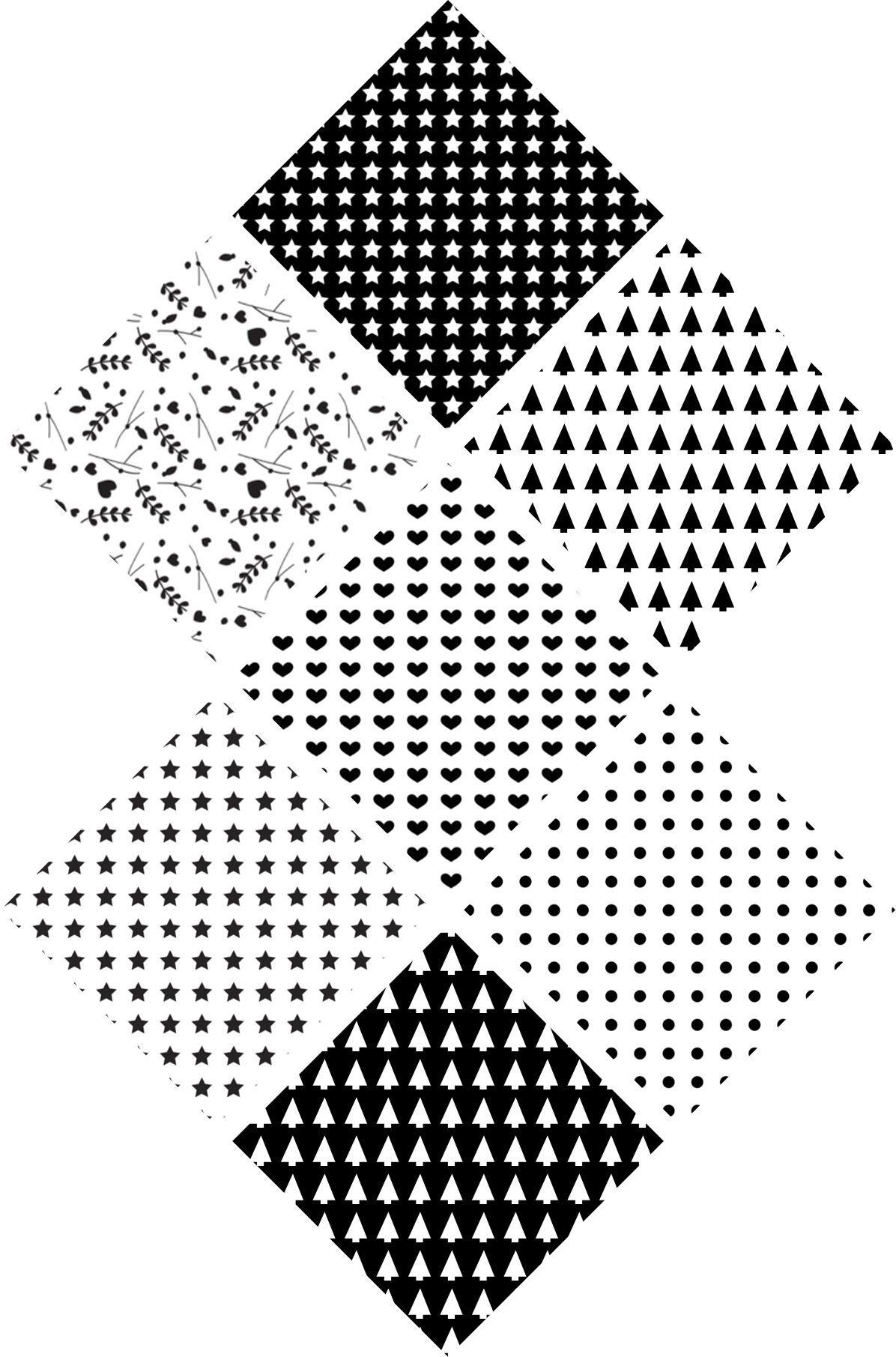 Motif Blanc Png Motif Noir Et Blanc A Imprimer Clipart Large Size Png Image Pikpng