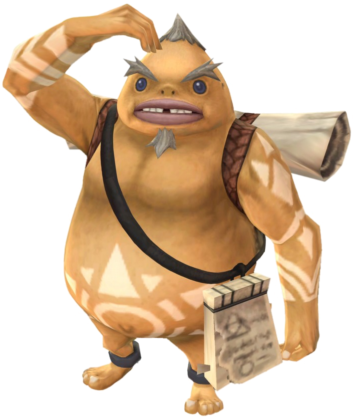 Skyward Sword Goron Clipart (705x832), Png Download