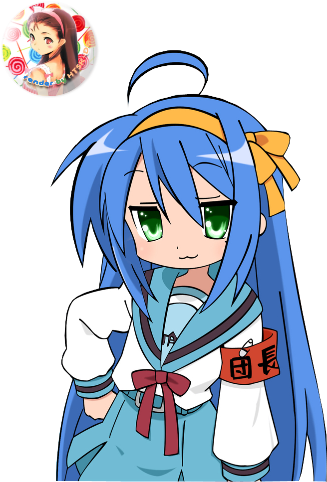 Photo Kona Cosplay Render By Htskds - Lucky Star Konata Clipart (768x1024), Png Download
