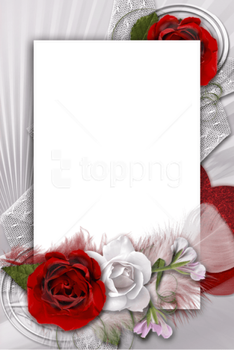 Free Png Transparent Romantic Frame With White And - Manda Krishna Madiga Full Clipart (480x719), Png Download