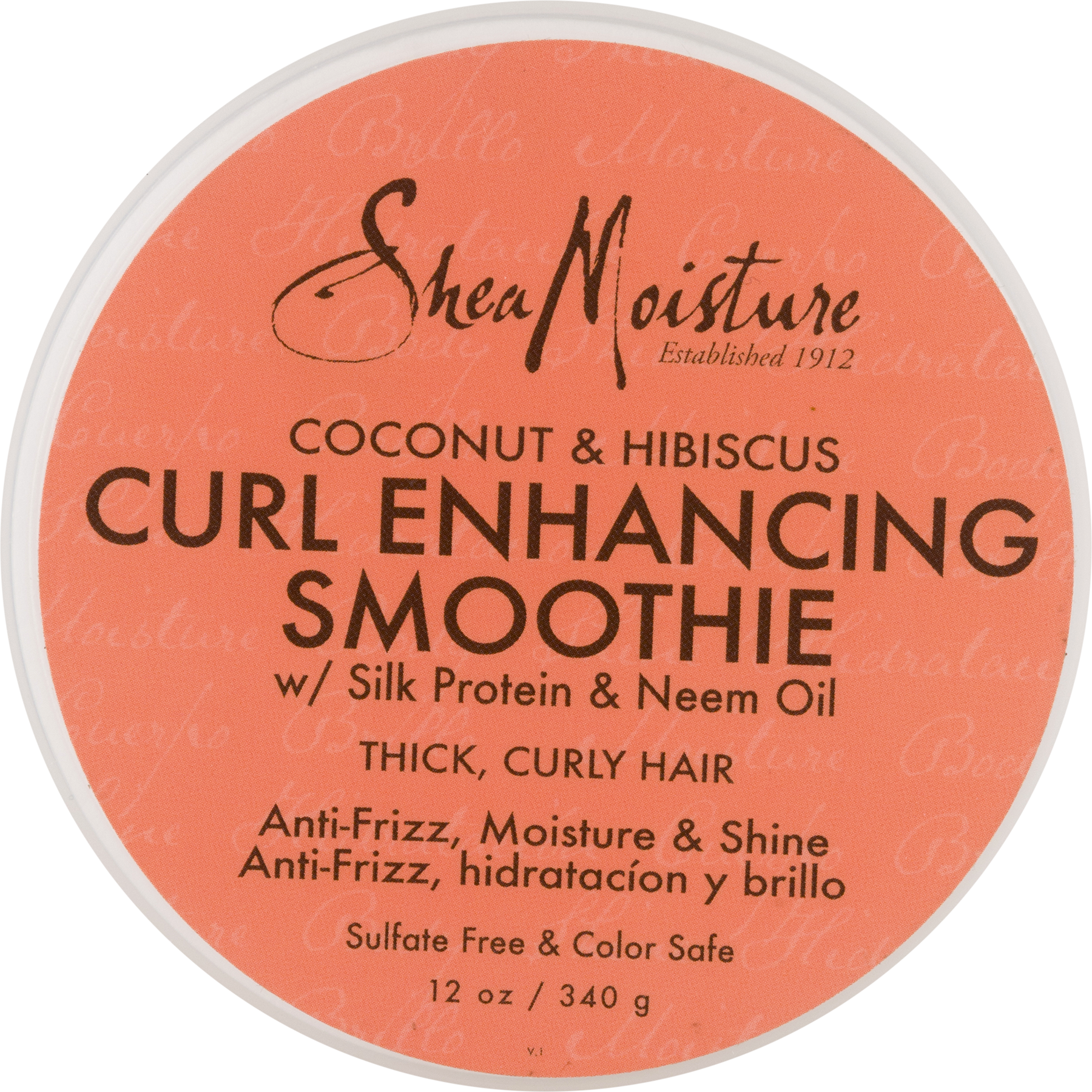 Shea Moisture Coconut & Hibiscus Curl Enhancing Smoothie, - Shea Moisture Coconut And Hibiscus Curl Enhancing Smoothie Clipart (1800x1800), Png Download
