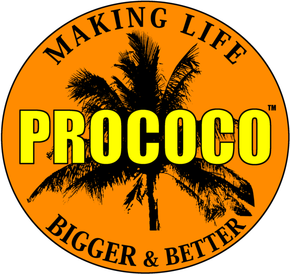 Prococo Coconut Chip - Label Clipart (600x573), Png Download