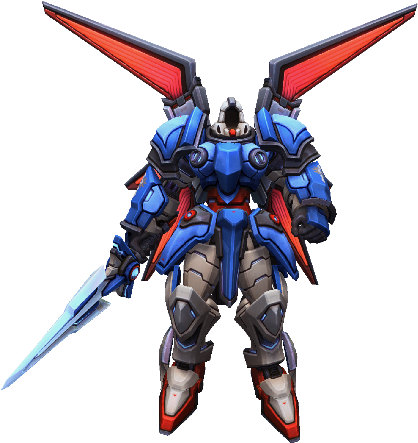 Tyrael Mecha Strike Skin - Strike Mecha Tyrael Clipart (2400x1800), Png Download