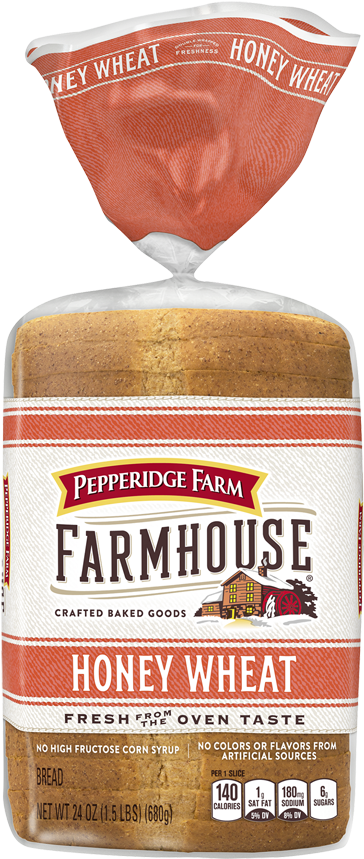 Pepperidge Farm Farmhouse® Breads - Pepperidge Farm Butter Bread Clipart (1000x1000), Png Download