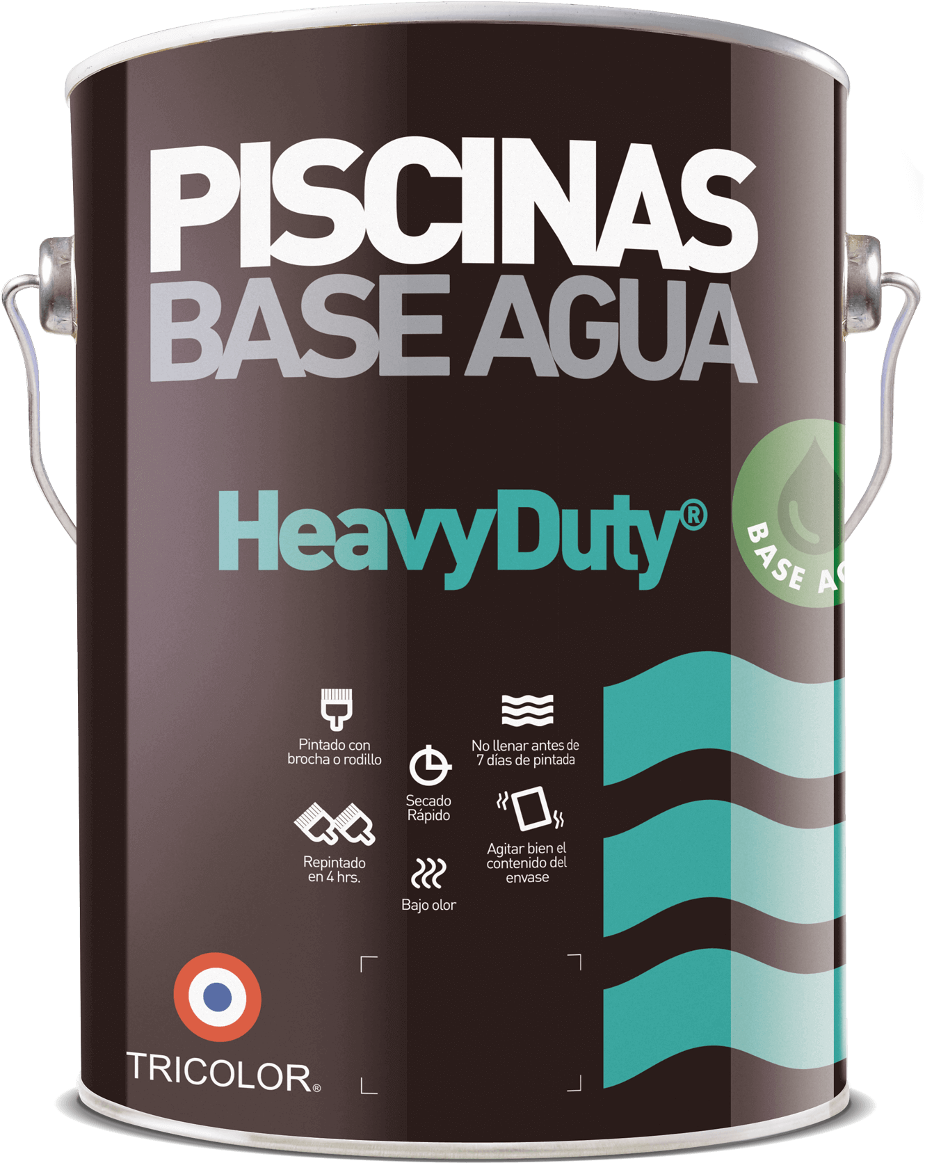 Piscina Base Agua Es Un Producto Base Agua, De Acabado - Paint Clipart (1500x1824), Png Download