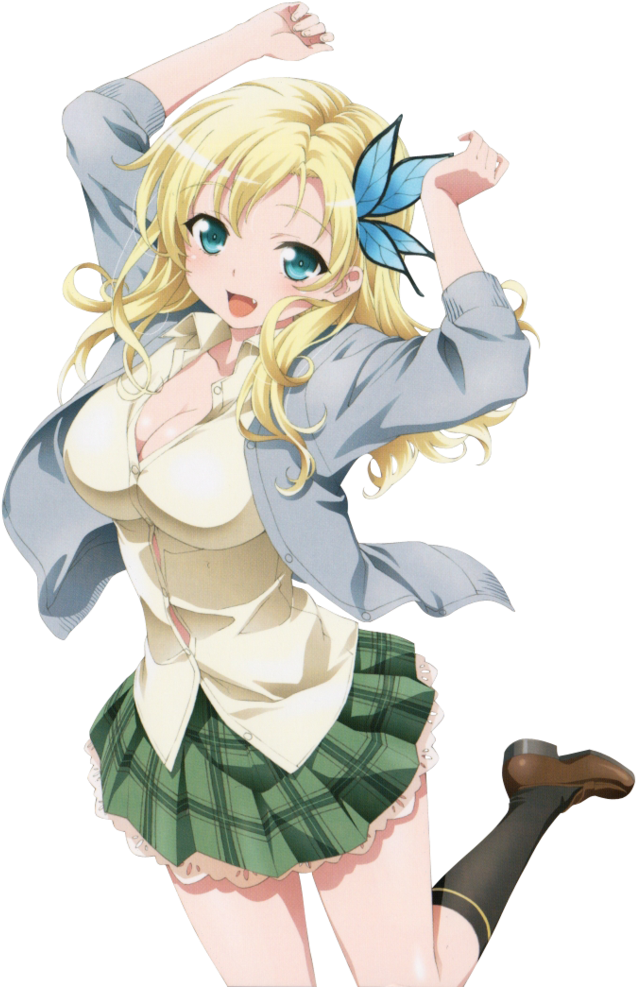 Sena Kashiwazaki, De Boku Wa Tomodachi Ga Sukunai - Yukana Yame Png Clipart (803x995), Png Download