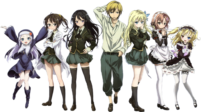 Boku Wa Tomodachi Ga Sukunai Neighbors Club - Boku Wa Tomodachi Ga Sukunai Clipart (700x448), Png Download