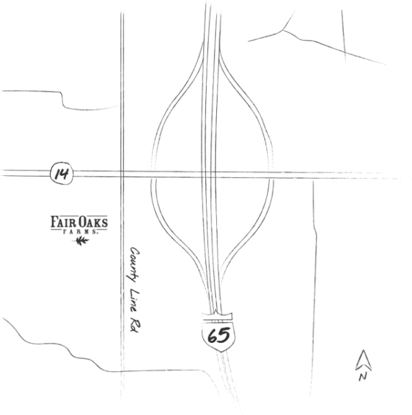 Fair Oaks Farms Restaurant - Fair Oaks Farms Clipart (600x604), Png Download