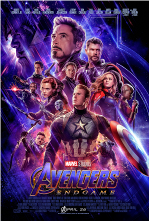Playing Now - Poster Avengers Endgame Clipart (700x441), Png Download