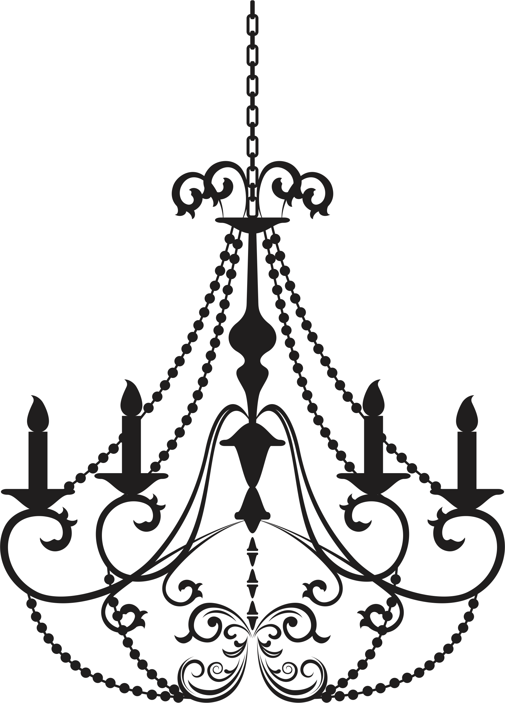 Png For Free Download On Mbtskoudsalg - Chandelier Clipart (1700x2364), Png Download