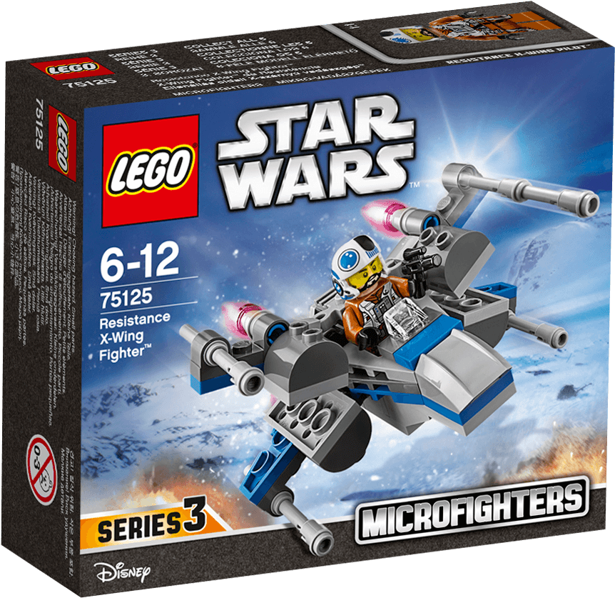 Resistance X-wing Fighter - Lego Star Wars X Wing Resistance Clipart (1488x837), Png Download