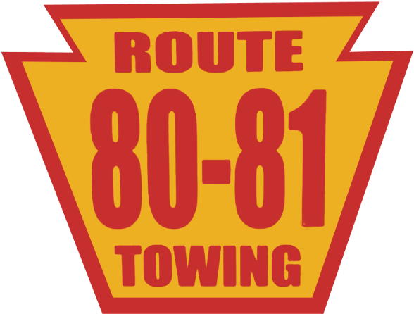 Route 80& 81 Towing - Sign Clipart (600x600), Png Download