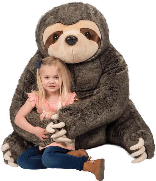 Shop Holiday Collection - Giant Sloth Stuffed Animal Clipart (600x600), Png Download