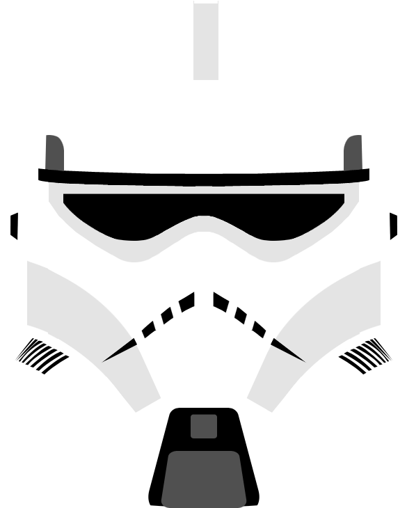 Clone Trooper Helmet, Masks, Face Masks - 91st Clone Trooper Helmet Clipart (624x782), Png Download