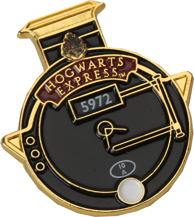 Hogwarts Express Pin Badge - Hogwarts Express Front Clipart (1055x1200), Png Download
