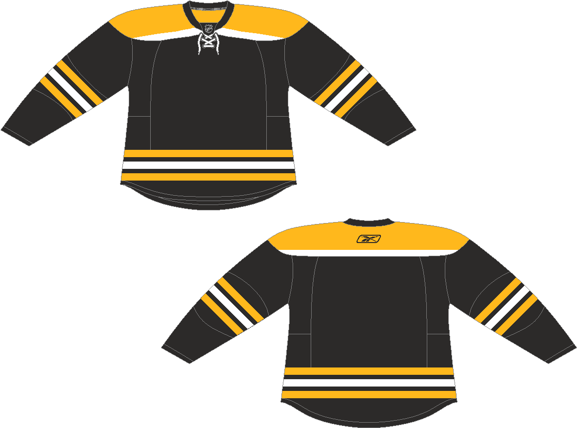 Blank Hockey Jersey Template 161051 - Hockey Jersey Vector Clipart (1200x900), Png Download