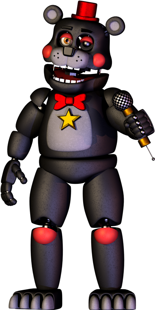 Resultado De Imagem Para Lefty Fnaf - Lefty Fnaf Fnaf 6 Clipart (900x1096), Png Download