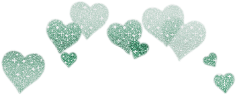 2 - Green - Hearts Png Clipart (1024x1024), Png Download